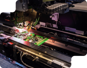 inYantra PCB assembly process with advanced machinery