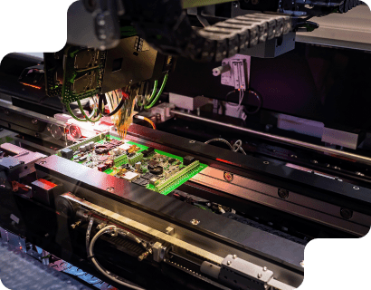 inYantra PCB assembly process with advanced machinery