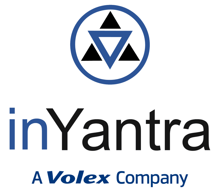 inYantra logo - transparent blue and black